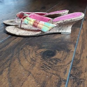 ⚡Wedge Rainbow Sandals